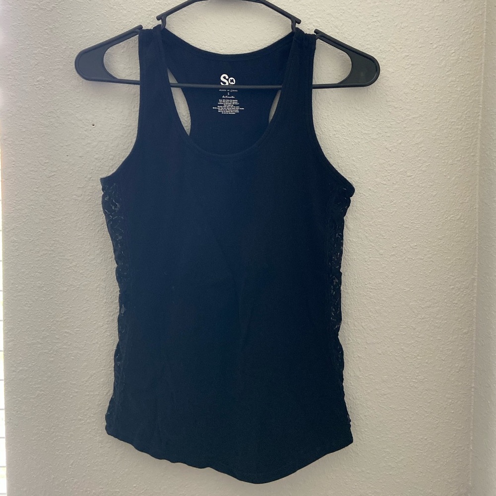 Black Lace Tank